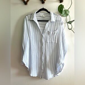 XXL Hollister Button-Through Mini Shirt Dress